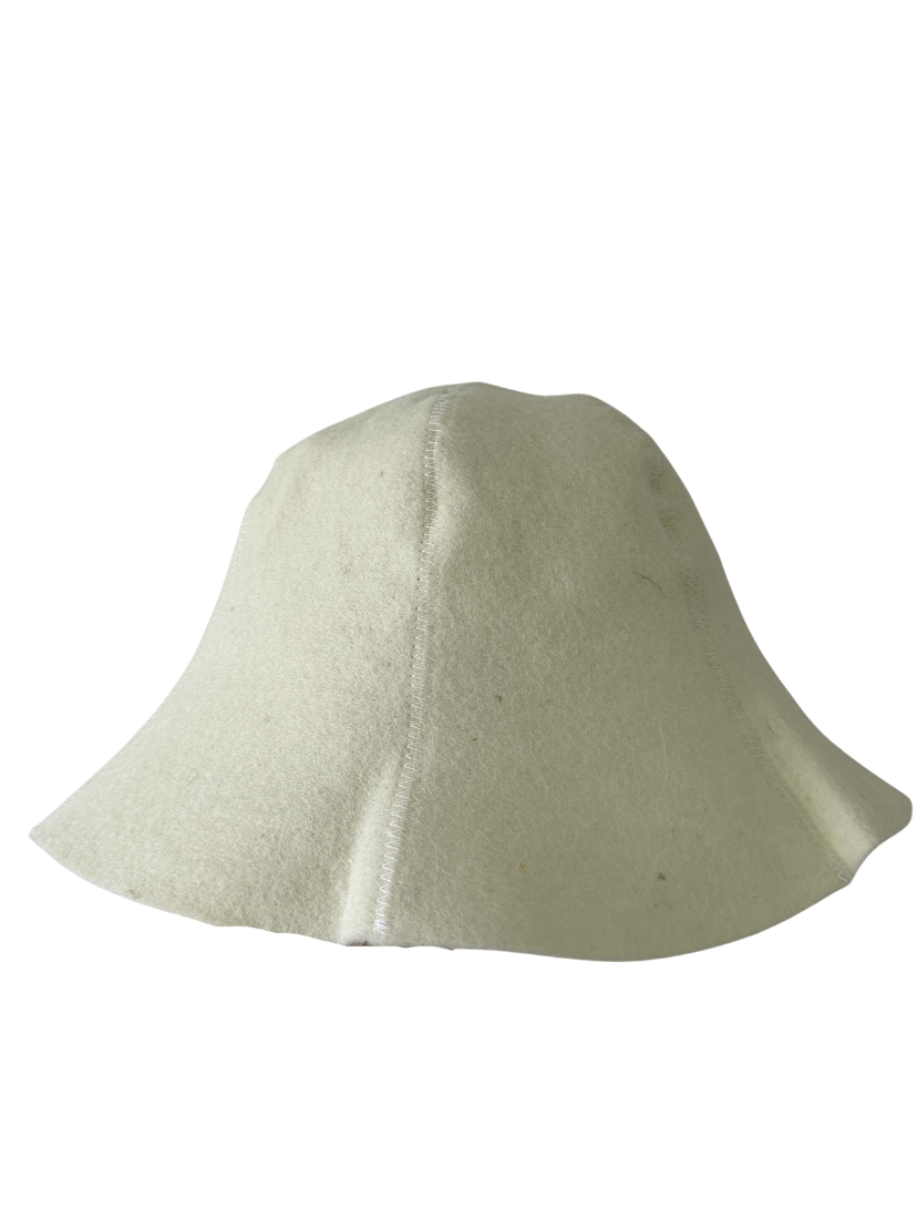 Traditional Wool Sauna Hat