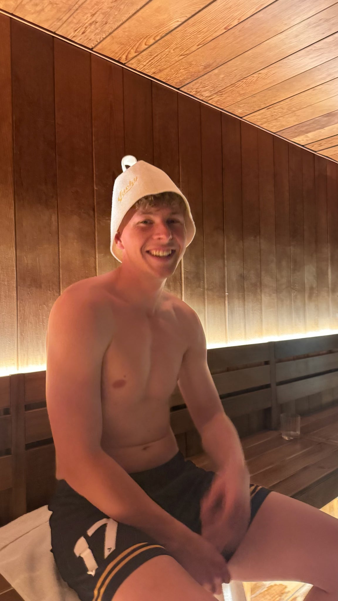 Traditional Wool Sauna Hat