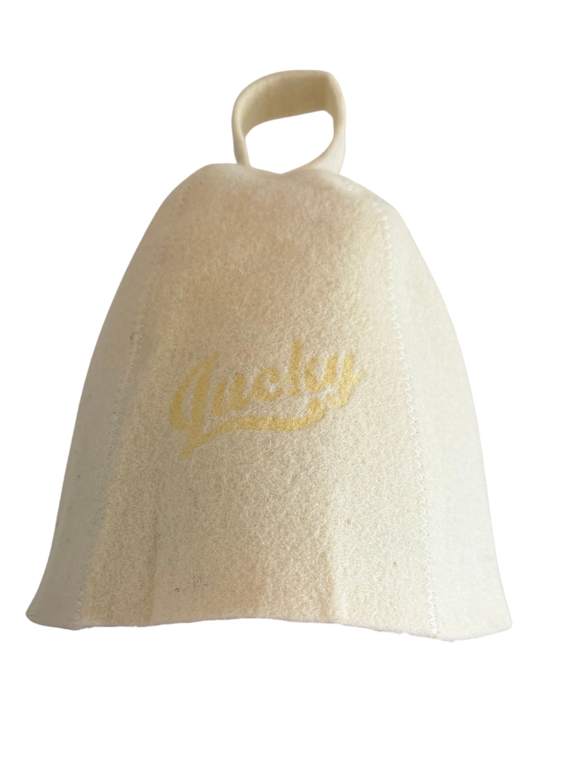 Traditional Wool Sauna Hat