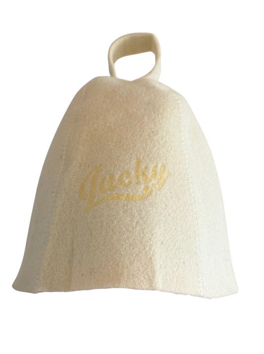 Traditional Wool Sauna Hat